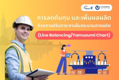การลดต้นทุน และเพิ่มผลผลิตด้วยการปรับภาระงานในกระบวนการผลิต (Line Balancing/Yamuzumi Chart)
