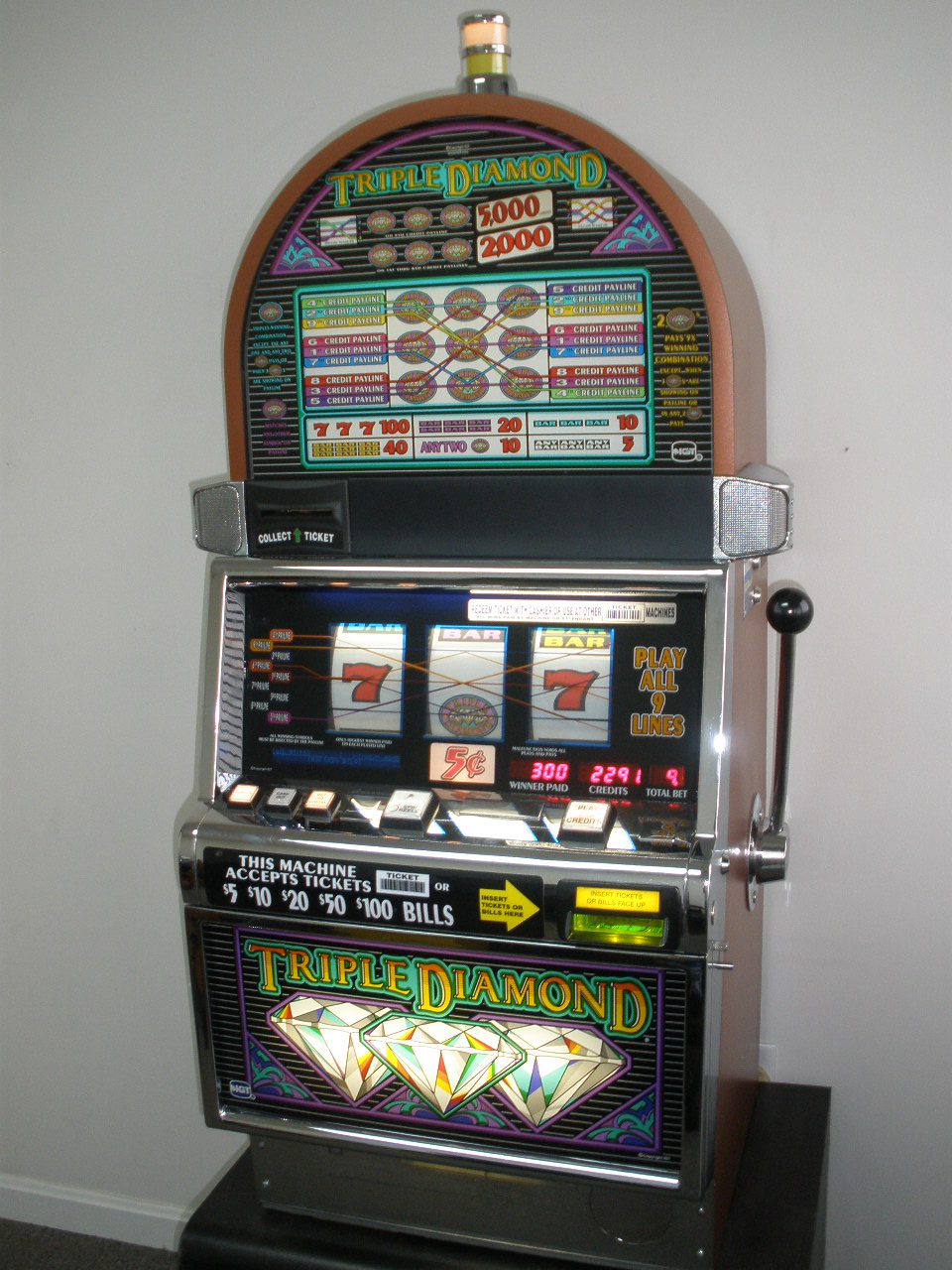 Prive Casino jeux d'argent